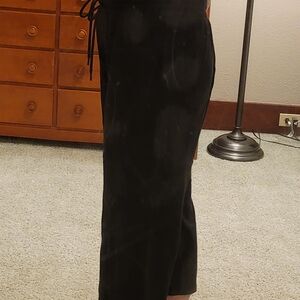 Terra & Sky Black Women's Leisure Capri